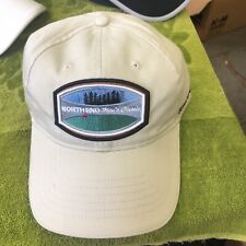 North End Classic Sample Hat Beige Strapback Baseball Cap #45002