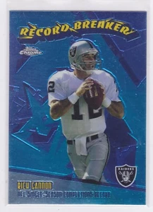 2003 Topps Chrome - Record Breakers - Rich Gannon #RB24 - Picture 1 of 1