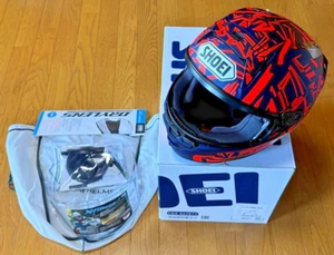 SHOEI X‑Fifteen Marquez Dazzle Full‑Face Helmet M Size 2024 Excellent Condition - Picture 1 of 14