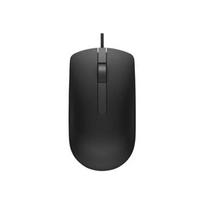 Dell Optical USB Type-A Wired Optical Mouse 1000 DPI Black 09NK2 - Image 1 of 3