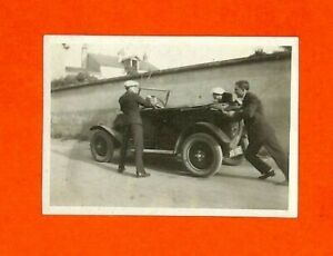 PHOTO / HOMMES DEVANT AUTOMOBILE TORPÉDO  A IDENTIFIER 1930