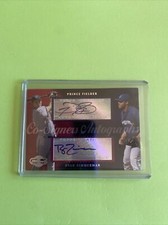 2006 TOPPS CO-SIGNERS AUTOGRAPHS DUAL AUTOS PRINCE FIELDER/RYAN ZIMMERMAN  CS-15