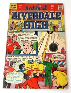 Archie at Riverdale High 1 August 1972 Very Good 4.5 VG - Picture 1 of 7