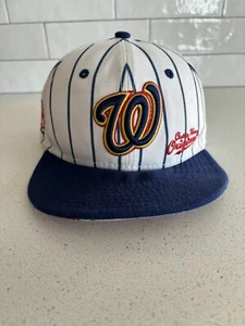 New Era 9FIFTY Washington Nationals Snapback Hat Cap Youth Big League Chew Gum - Bild 1 von 8