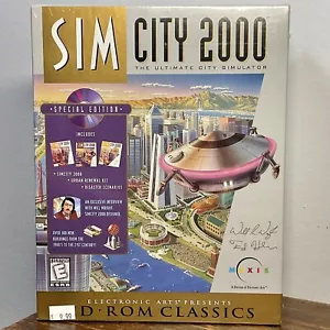SIM CITY 2000 Special Edition CD ROM PC Classics Big Box SEALED - Picture 1 of 12