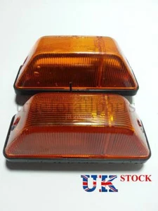 2x Amber Side Indicator Marker Lights E9 marked for MERCEDES SPRINTER / 403 Bus - Picture 1 of 3