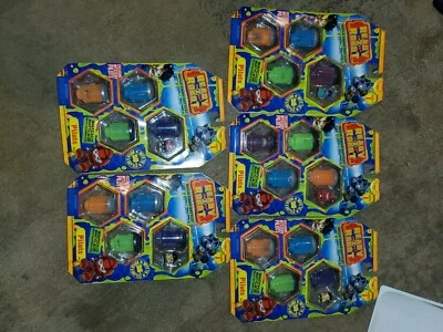 LOT OF 5 READY TO ROBOT PILOTS SERIES 1 EXCLUSIVE MYSTERY SLIME PACK - Image 1 of 4