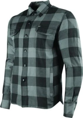 Speed and Strength True Grit Armored Moto Shirt Grey - 2XL - Image 1 of 3