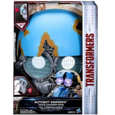 Hasbro Transformers Maske mit Stimmenverzerrer Autobot Sqweeks | Kindermaske - Bild 1 von 2