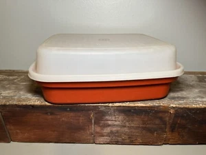 Tupperware Gran Temporada Servir Marinado Contenedor 1294-6 Pimentón con Tapa De Colección - Imagen 1 de 13