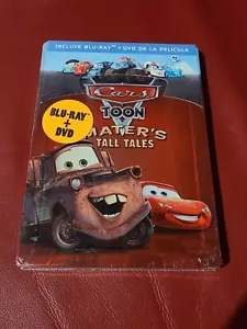 Cars Toon Mater's Tall Tales Blu Ray G1 Steelbook Mexico Exclusive, Brand New - Foto 1 di 6