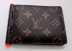 Seltene Louis Vuitton Virgil Abloh Solarstrahlenscharnier Monogramm mehrere Geldbörse - Bild 1 von 12
