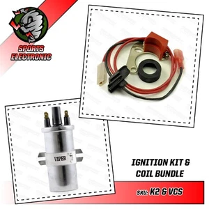 Kit de encendido electrónico y bobina Powerspark para distribuidores Lucas 25D 23D DM2 - Imagen 1 de 7