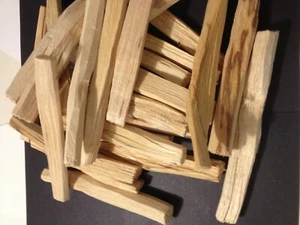 Bargain 120gr ODD sizes🙃PALO SANTO HOLY WOOD ORGANIC🌕 INCENSE/SMUDGE STICKS - Picture 1 of 3