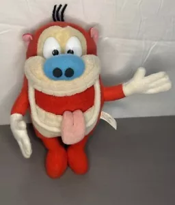 1992 Nickelodeon Mattel Ren and Stimpy Show Plush vintage (Stimpy) - Picture 1 of 8