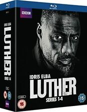 Idris Elba, Luther Series 1-4 (Blu-ray 5 disc Set)