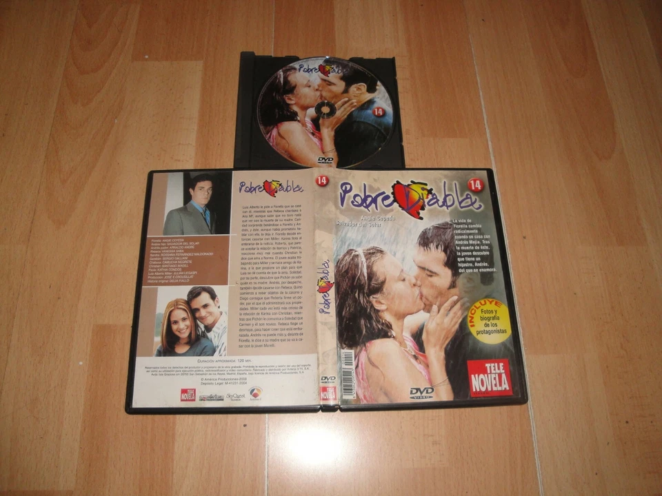 POBRE DIABLA TELENOVELA DVD NUMERO 14 DE 15 CON 2 HORAS  VERSION PAL BUEN ESTADO - Imagen 1 de 1