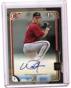 2015 Bowman Will Locante Rookie Auto Arizona Diamondbacks /499 - Picture 1 of 2