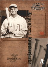 2004 (ATHLETICS) Donruss Classics Legendary Lumberjacks #34 Jimmie Foxx/1000