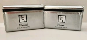  Avon Louis Feraud Pour Homme Fragrance Bath Soap 5oz Bars Lot of 2 NOS Rare!  - Picture 1 of 2
