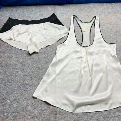 Underella by Ella Moss Black White Womens Polyester Tankini Set Sleep Dress S/P - Image 1 of 4