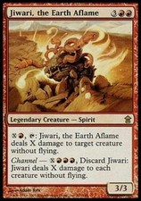 Jiwari, the Earth Aflame Saviors of Kamigawa Light Play LP MTG Magic DNA GAMES