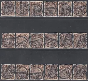 China 1902 - Lot von 18 gebrauchten Drachen. Gemischte Qualität. Gute Stornierungen.. (EB) AR-07520 - Bild 1 von 2