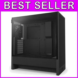 Compact H5 Flow Mid-Tower PC Case - Supports 360mm Radiator & Cable Management - Picture 1 of 11