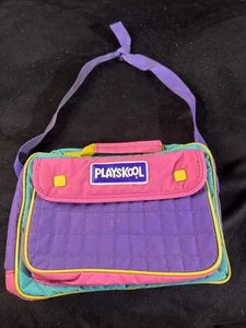 Vintage Playskool Lunchbox Pink And Purple - Picture 1 of 7
