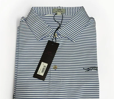 Polo de golf Sunday Red Tiger Woods rayas azules talla XL ajuste clásico nuevo con etiquetas Foto 1 de 3