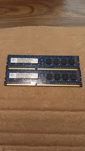 Nanya 4GB (2X2GB) DDR3 PC3-10600U RAM - Picture 1 of 3