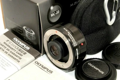 Excellent+++++ Olympus M.ZUIKO PRO DIGITAL 2x Lens Teleconverter MC-20 MFT Japan - Image 1 of 4
