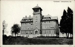 Tarjeta postal Georgetown Kentucky Cardome propiedad de Sisters of Visitation años 1920-30 - Imagen 1 de 2