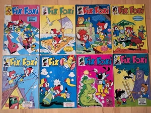 Rolf Kauka ́s Fix + Foxi 18. Año - Lote 8 cómics de 1970 - Imagen 1 de 4