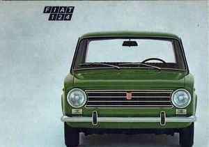 Catalogue Brochure Fiat  124 1971 Pays Bas Nederland - Picture 1 of 2