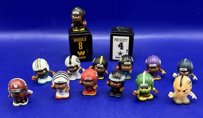 NFL TeenyMates Lot of Thirteen (13) Figures/2 Lockers - Some Color Rush Uniforms - Image 1 of 4