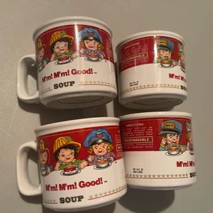 VINTAGE Campbells Soup Mug 1993 Kids Professional Trades 14 Oz Good Condition - Picture 1 of 3