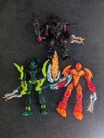 LEGO Bionicle Glatorian Legends Lot Of 3  8984, 8985, & 8986 COMPLETE