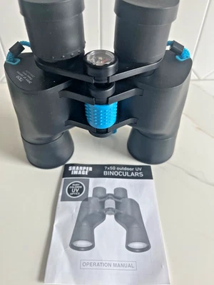 Sharper Image 7x50 Outdoor UV BINOCULARS Open Box - Image 1 of 4