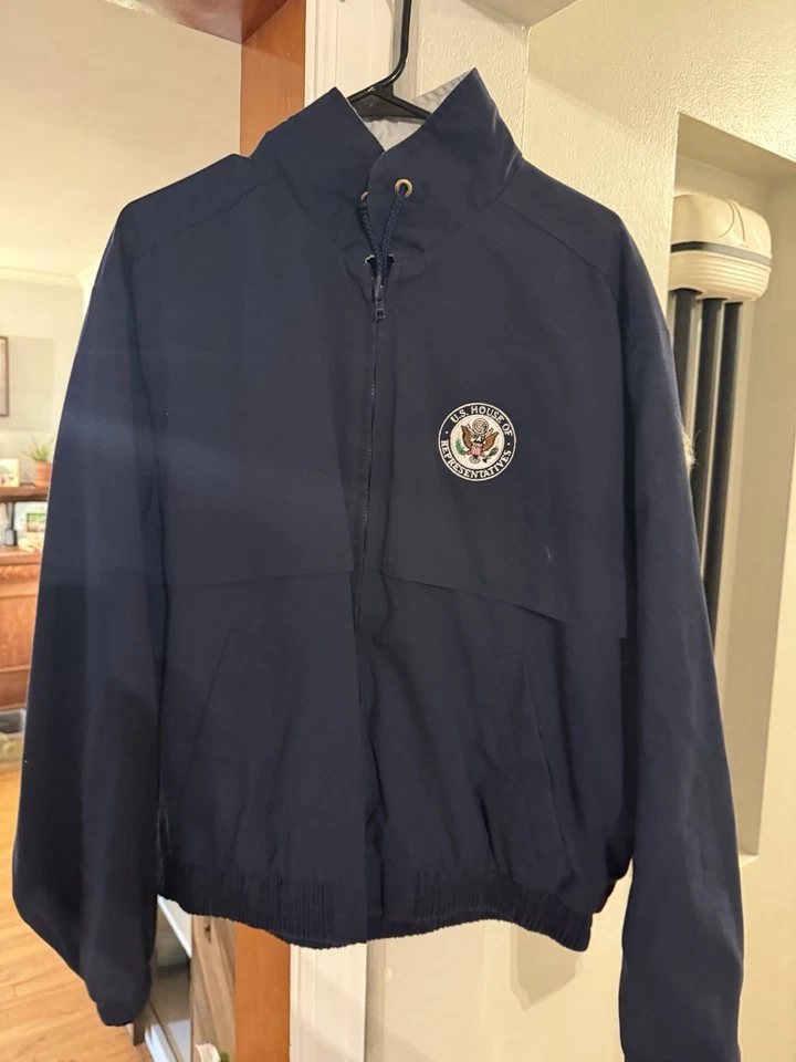 Chaqueta cortavientos King Louie America Cámara de Representantes de Estados Unidos para hombre talla L Foto 1 de 2