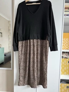 F&F Women's Animal Print Dress Size 16 - Picture 1 of 7