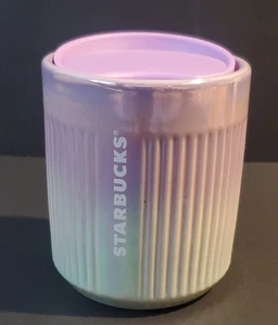 Starbucks Lavender Mint Iridescent Ombre 2022 8oz Double Walled Ceramic Tumbler - Bild 1 von 9
