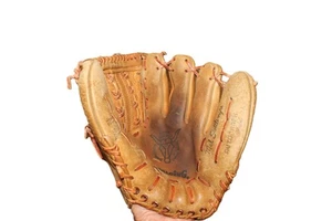 Guante de béisbol vintage Spalding MS-1 Mel Stottlemyre autógrafo modelo 42-829 derecho - Imagen 1 de 7