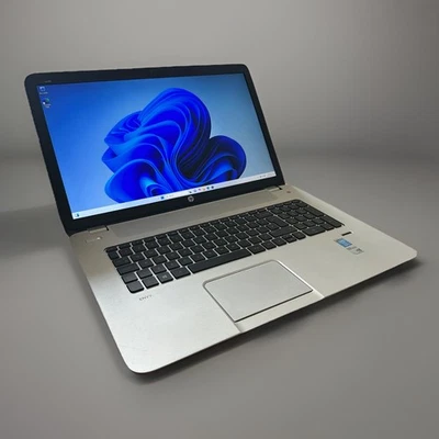 HP ENVY 17-J184NA  17.3" Laptop Core i7-4710MQ 2.5GHz 12GB Ram 1TB SSHD Win 11 - Image 1 of 4