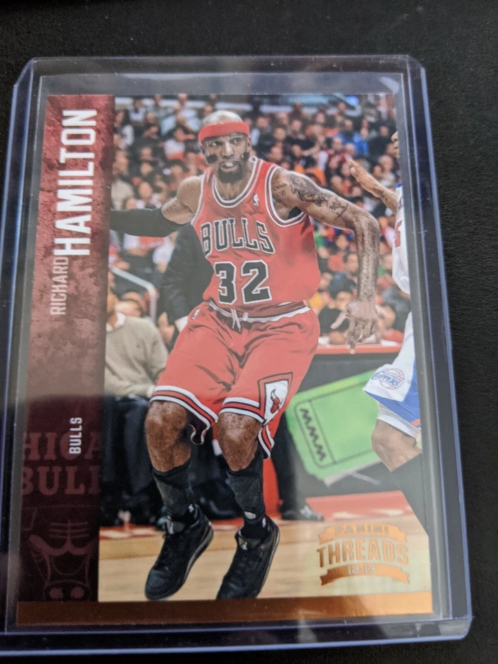 2012-13 Panini Threads Basketball #19 Richard Hamilton Chicago Bulls - Image 1 of 2