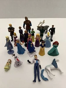 Disney 20 Mix Lot Frozen  PVC Mini Figure Cake Toppers - Picture 1 of 6