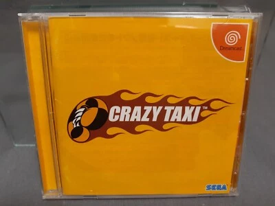 SEGA DREAMCAST CRAZY TAXI JAPANESE VERSION HDR-0053 Boxed - Image 1 of 3
