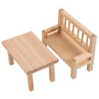 Domek dla lalek Jadalnia Akcesoria Stół i krzesła Mini meble