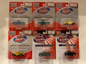 Mini Metals HO Scale 41/46 Chevrolet Pickup Truck each sold separately - Picture 1 of 13