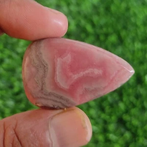 Piedras preciosas de rodocrosita natural 77,90 quilates pera cabujón artesanal 41X27X6,5 mm - Imagen 1 de 6